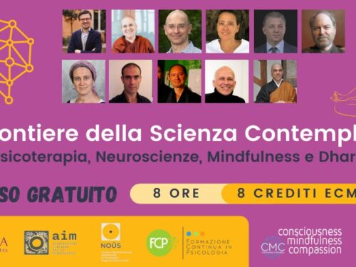 FAD ECM gratis con 8 crediti :Le frontiere della Scienza Contemplativa: Psicoterapia, Neuroscienze, Mindfulness e Dharma