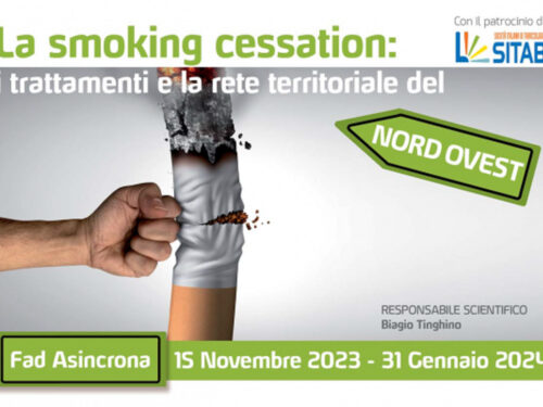 Corso ECM gratis sulla dipendenza da tabacco. La smoking cessation: i trattamenti e la rete territoriale del nord ovest